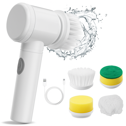 🌀 Cepillo Eléctrico de Limpieza — Potencia, Comodidad y Eficiencia