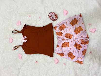 Pijama premium de tela afelpada 🛏️ — La más suave que vas a tener
