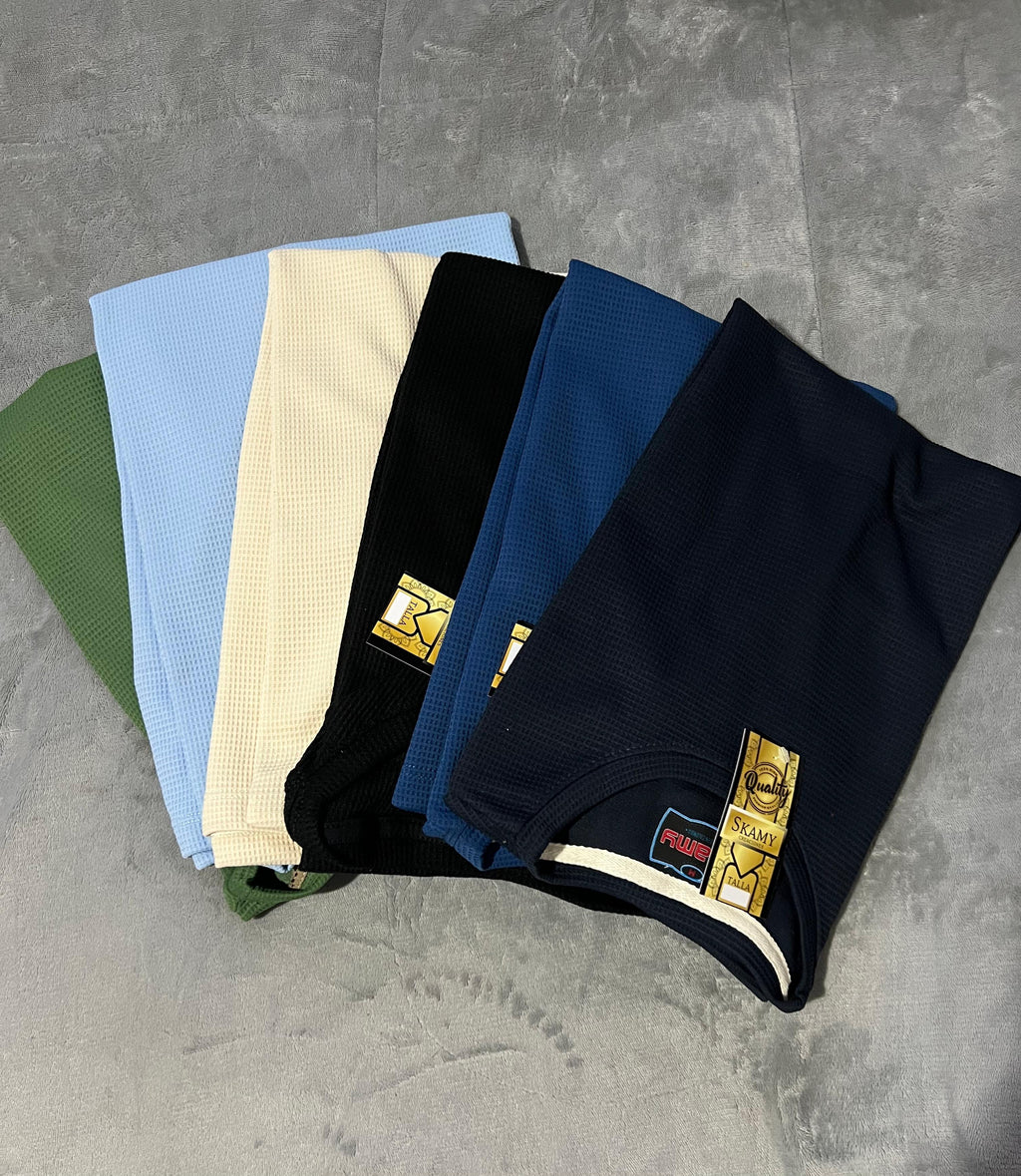 Camisas Tela Galleta Hombre – Varias Tallas y Colores – S a XL